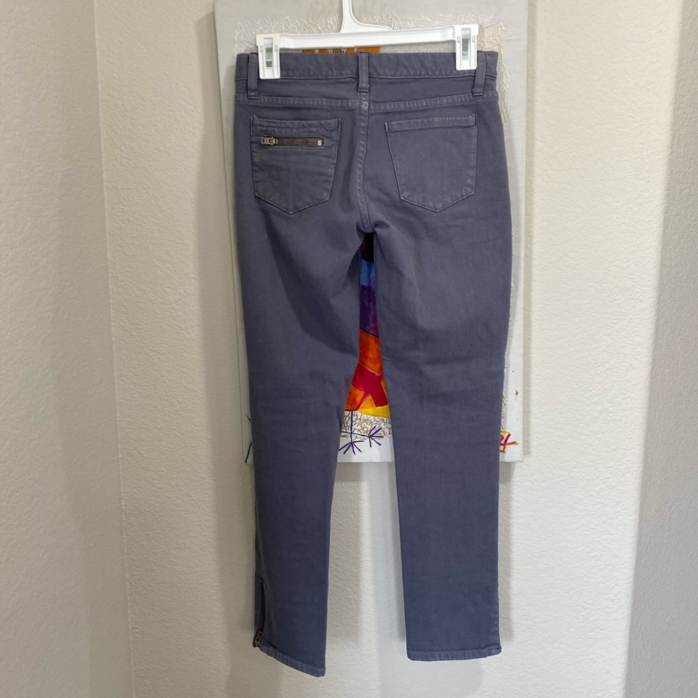 Paper Denim & Cloth Grey EUC Zippered Jeans 25 - Picture 3 of 12
